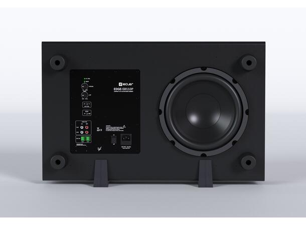 ECLER EDGE-SB110P Aktiv subwoofer 10", 120W, Sort 