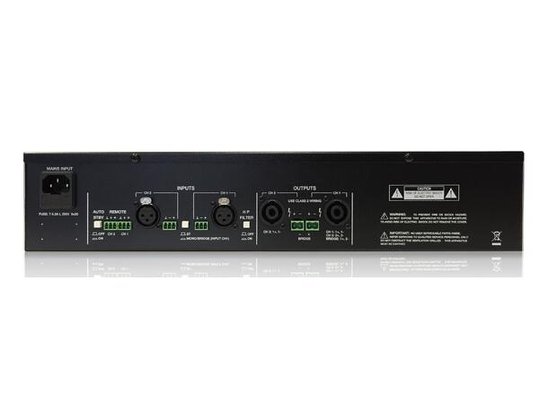 ECLER GPA2-400ES Forsterker 2 x 350W @ 4ohm 