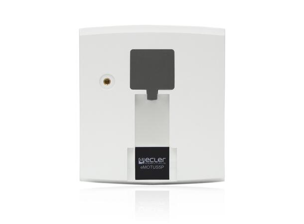 ECLER eMOTUS5PWH Aktivt Høyttalersett 5", 25W, 8ohm, Hvit 