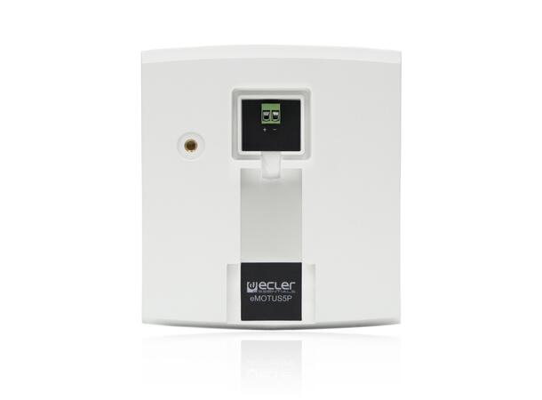 ECLER eMOTUS5PWH Aktivt Høyttalersett 5", 25W, 8ohm, Hvit 