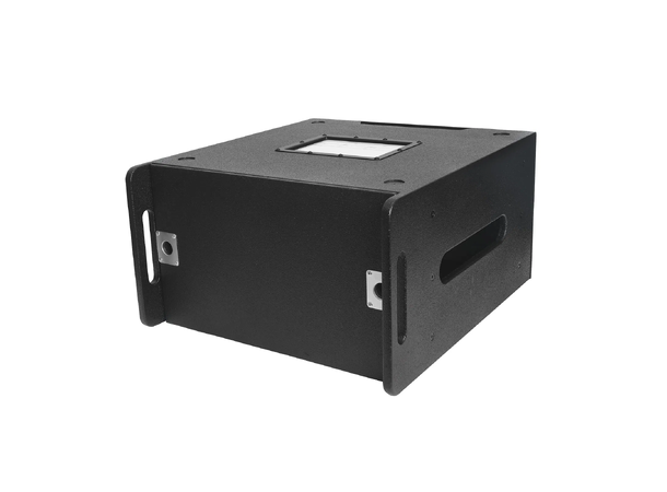 ELUMEN8 Wooden Rack 6U 19", Sort