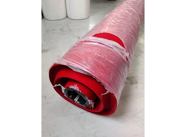 KAGU Rewind Gulvteppe, 50m Rull, B-Vare Red, 2m bredde 