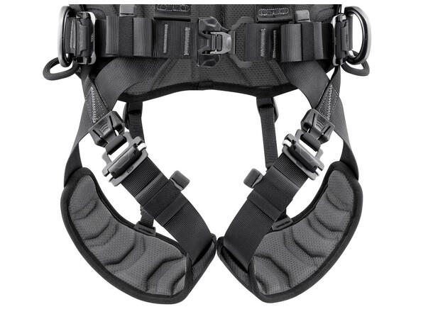 PETZL VOLT Fallsele, str 2 Europeisk versjon, Sort/Gul 