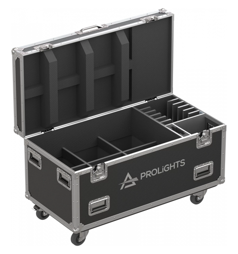 PROLIGHTS FCLECLFRCTPXS Flightcase Til 6 x ECLFRCTPXS series
