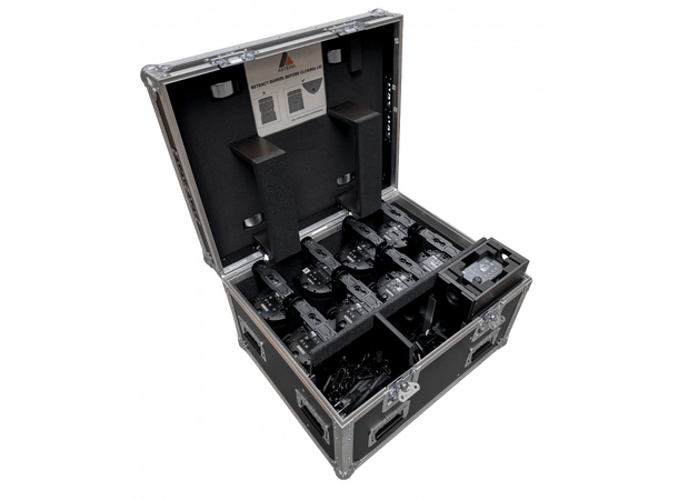 ASTERA Flightcase Basic for 8 x QuikBeam, 76 x 58 x 60,5 cm 