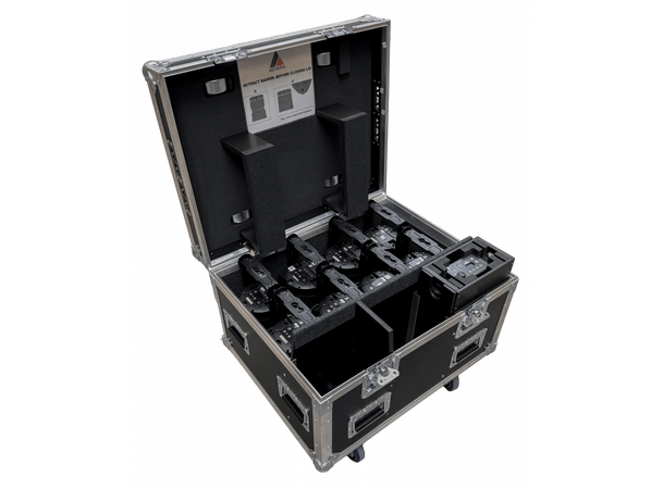 ASTERA Flightcase Basic for 8 x QuikBeam, 76 x 58 x 60,5 cm 