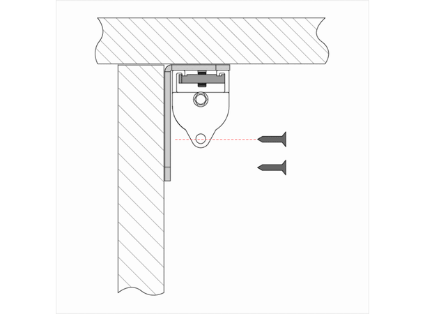 DOUGHTY Rail Wall Bracket Sort 
