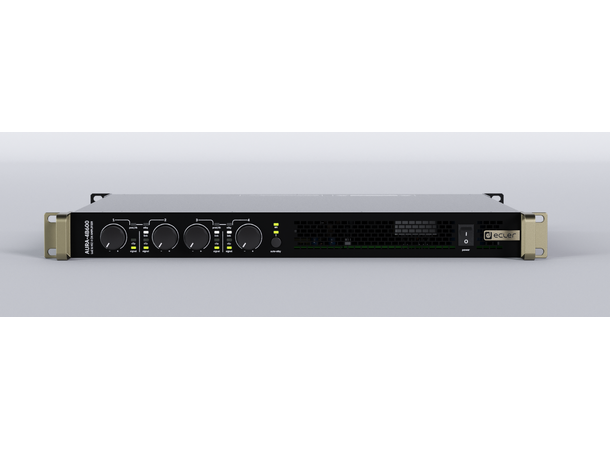 ECLER AURA-4B600 Forsterker 4 x 600W @ 4ohm, 70/100V 