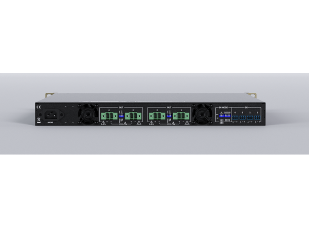 ECLER AURA-4B600 Forsterker 4 x 600W @ 4ohm, 70/100V 