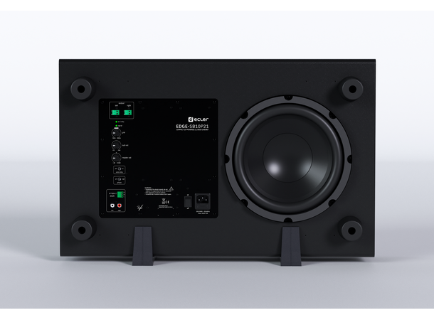 ECLER EDGE-SB10P21 Aktiv subwoofer 10", 120W, Sort 