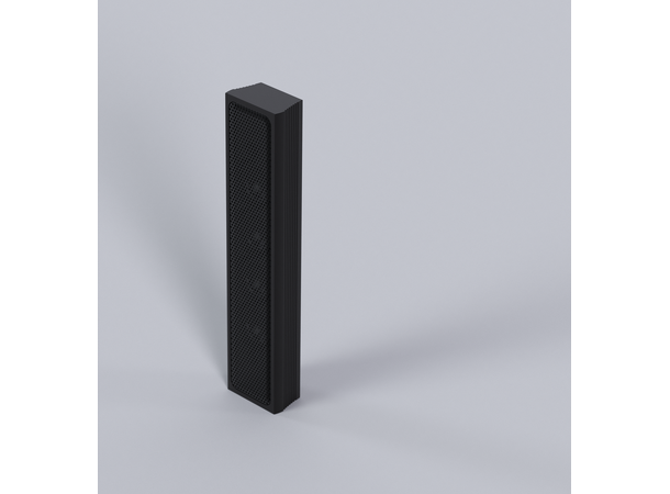 ECLER MIA-40 SøyleHøyttaler 4x0.5", 16W, 16O, Sort 