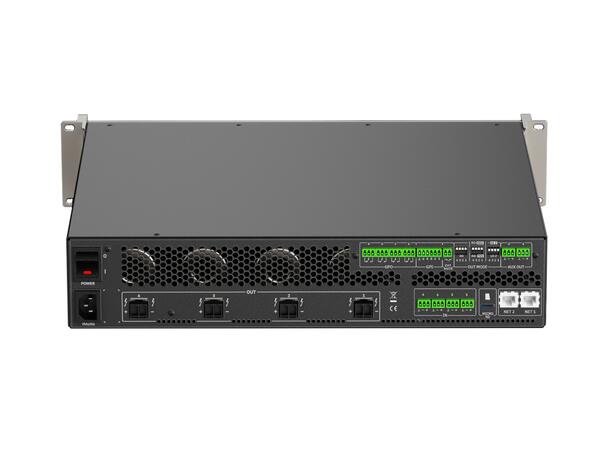 ECLER VIDA-24Q Digital forsterker 2400W, 4 x Out, 70/100V/8ohm 