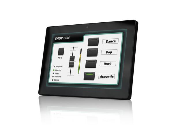 ECLER WPNETTOUCH Touchpanel 10" touchscreen, PoE, VESA75 