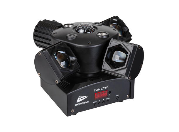 JB SYSTEMS Kinetic Effektbelysning 4x15W RGBW, 1x10W RGBW, 2x5W