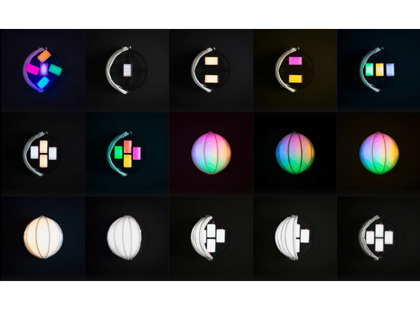 LIGHTSOCK LS-DM Dome14”/35.5cm diameter half dome for lights with magnets