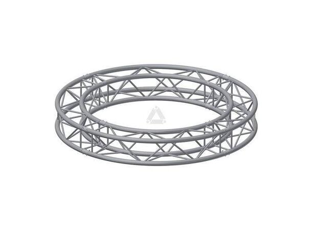 PROLYTE H30V-R250 Firkant sirkel Ø5M, 8 Segmenter, Sort, Ø48x3mm 