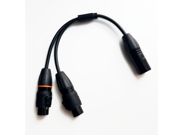 SWISSON XAC-Y DMX Y-cable For 2 univers on XND-1