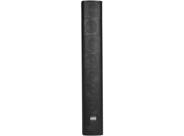 DAD ARK803MP Søylehøyttaler 200W, 8x3" Sort. Maks SPL 120dB