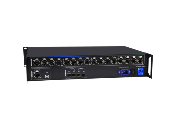 NOVASTAR NOVACVT4K-S Fiberkonverter 4 optisk inn, 16 RJ45 ut