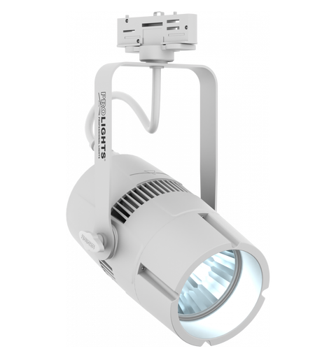 PROLIGHTS PINSPOTTRDY LED Projector 1x13W 5600K LED projector, track, dimmer