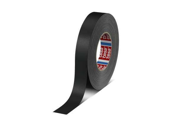 Tesa 4651 kraftfull Gaffa, Professional 25mm x 50m, sort