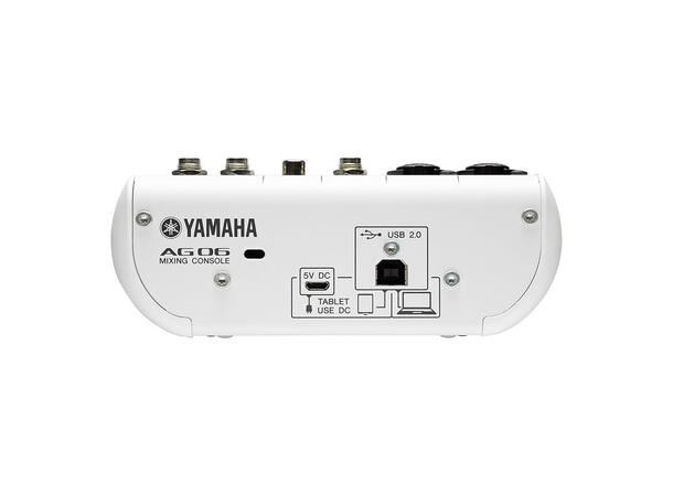 Yamaha AG06 mikser 2 mic/1 stereo line. USB interface