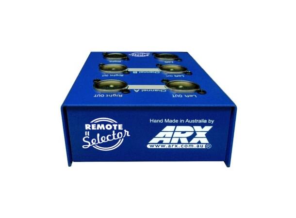 ARX Remote Selector A/B velger XLR inn/ut, remote DC kontroll