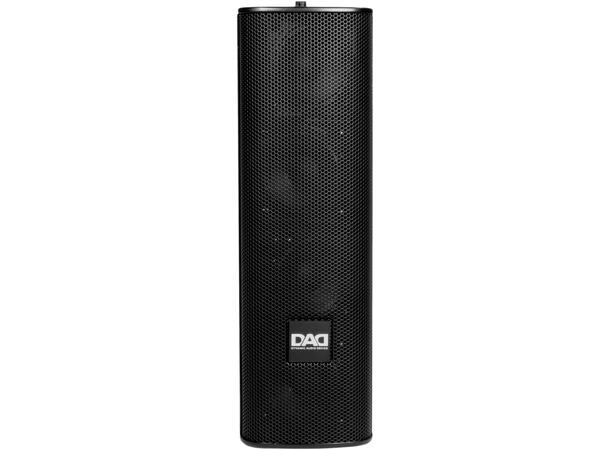 DAD ARK403MP Søylehøyttaler 100W, 4x3" Sort. Maks SPL 114dB