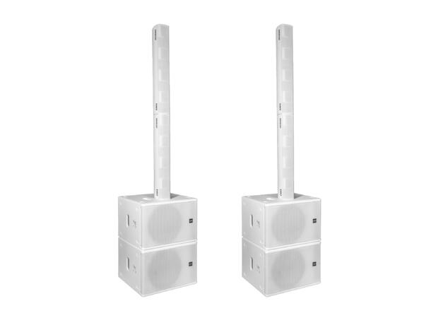 DAD ARKPLUS3-ST column array pakke, hvit 2 x ARK112SA+2 x ARK112SP+4 x ARK803AP