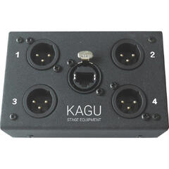 KAGU CAT til 4 x XLR han interface 4 x 3 pin XLR han for audio