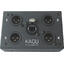 KAGU CAT til 4 x XLR han interface 4 x 3 pin XLR han for audio