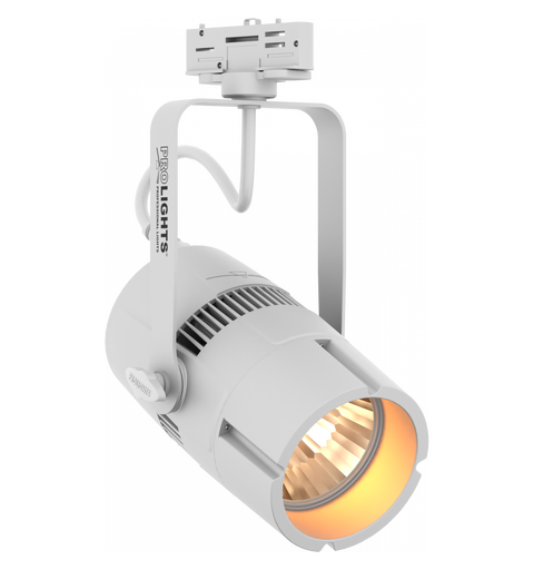 PROLIGHTS PINSPOTTRTU LED Projector 1x13W 2800K LED projector, track, dimmer
