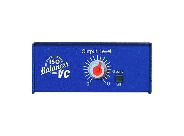 ARX Iso Balancer VC m/ volumkontroll, RCA inn, 2 x XLR ut