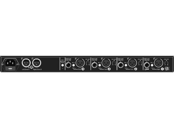 ARX MIXX Mic/linjemikser 8 kanaler, XLR inn/TRS ut, XLR master ut