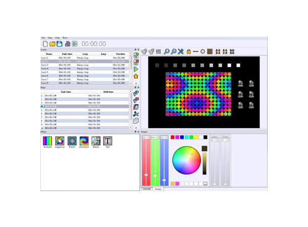 BRITEQ LD-512EASY+ DMX Interface 512ch/4MB, XLR, Chromateq software