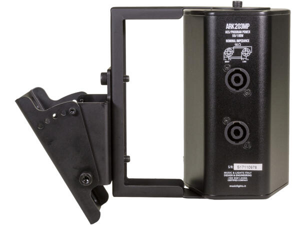 DAD ARK203MP Søylehøyttaler 50W, 2x3" Sort. Maks SPL 108dB