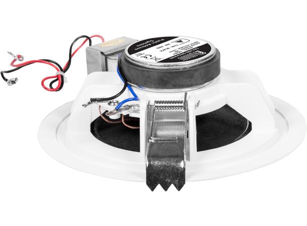 PROAUDIO DS40T Himlingshøyttaler 4" 3W/100V. Hvit