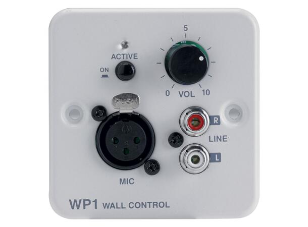 AUDIOPHONY WP-1 Veggkontroller for ZONEAMP4120/PREZONE642