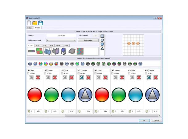 BRITEQ LD-1024 DIN DMX Interface 102ch/4MB, DIN rail, Chromateq software