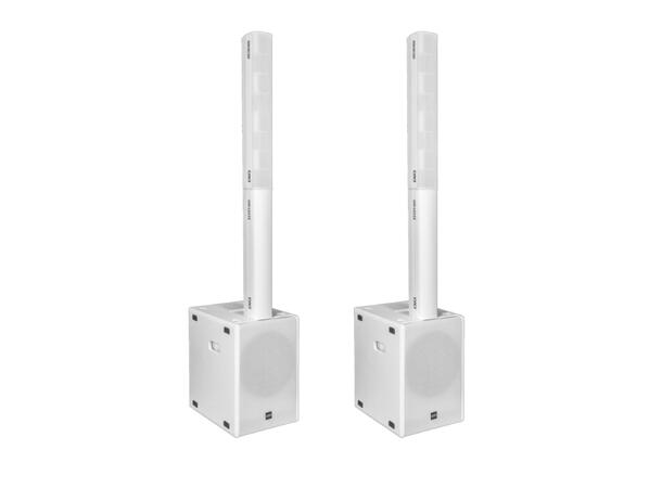 DAD ARKPLUS1-ST column array pakke, hvit 2 x ARK112SA + 2 x ARK680SE + 2xARK803AP