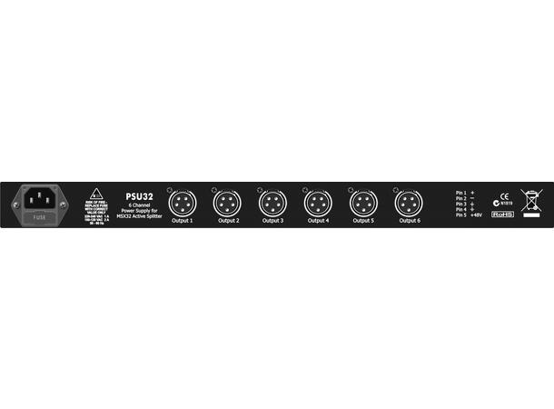 ARX PSU32 Redundant strømforsyning for MSX32