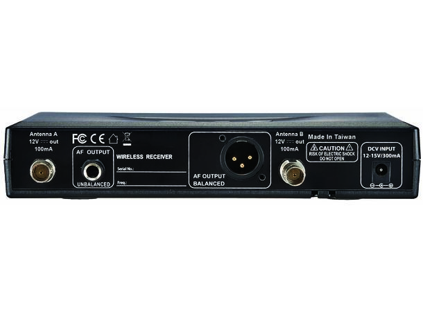 JTS RU-8011DB/CM-214T SM Trådløst system Enkel mottager og omni hodebøyle (small)