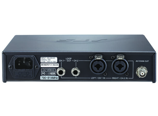 JTS SIEM-111 Stereo In-Ear monitor syst. 598-622Mhz. Inkludert IE-1 ørepropper