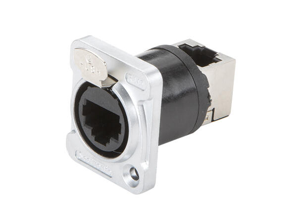 SEETRONIC SE8FDNV-11 RJ45 Zinc. D-panel. Feed thru 90 grader