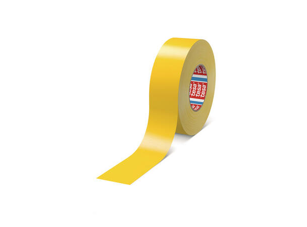 Tesa 4651 kraftfull Gaffa, Professional 50mm x 50m, gul