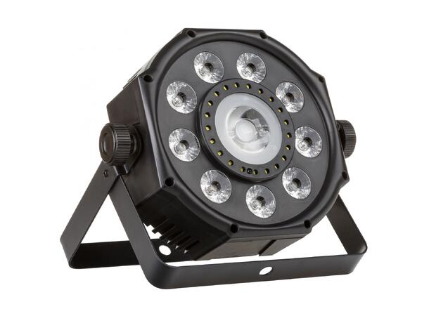JB SYSTEMS RAVE SPOT 3in1 Lyseffekt COB, SMD & RGBUV LEDs, 3pin DMX