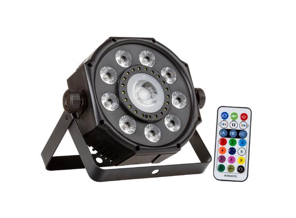 JB SYSTEMS RAVE SPOT 3in1 Lyseffekt COB, SMD & RGBUV LEDs, 3pin DMX