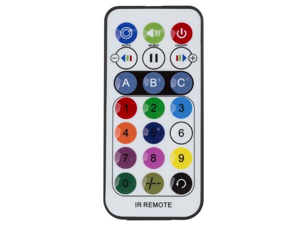 JB SYSTEMS RAVE SPOT Lyseffekt 3in1 effekt med COB, SMD & RGBUV LEDs