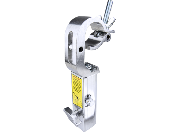 KUPO KCP-840 Handcuff clamp for TV spig. Alu. SWL100Kg. Ø28 mm hun. TUV