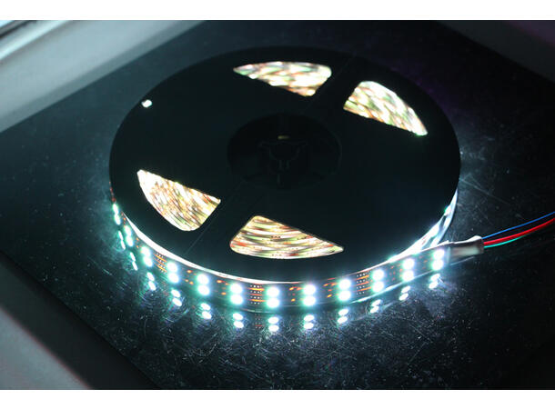 SBL LED strip RGB+WW, 28,8W/m 24VDC 5 meter, 20mm bred,  4in1 chip, §S